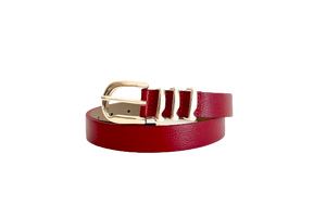 Cherry - Triple Loop Belt